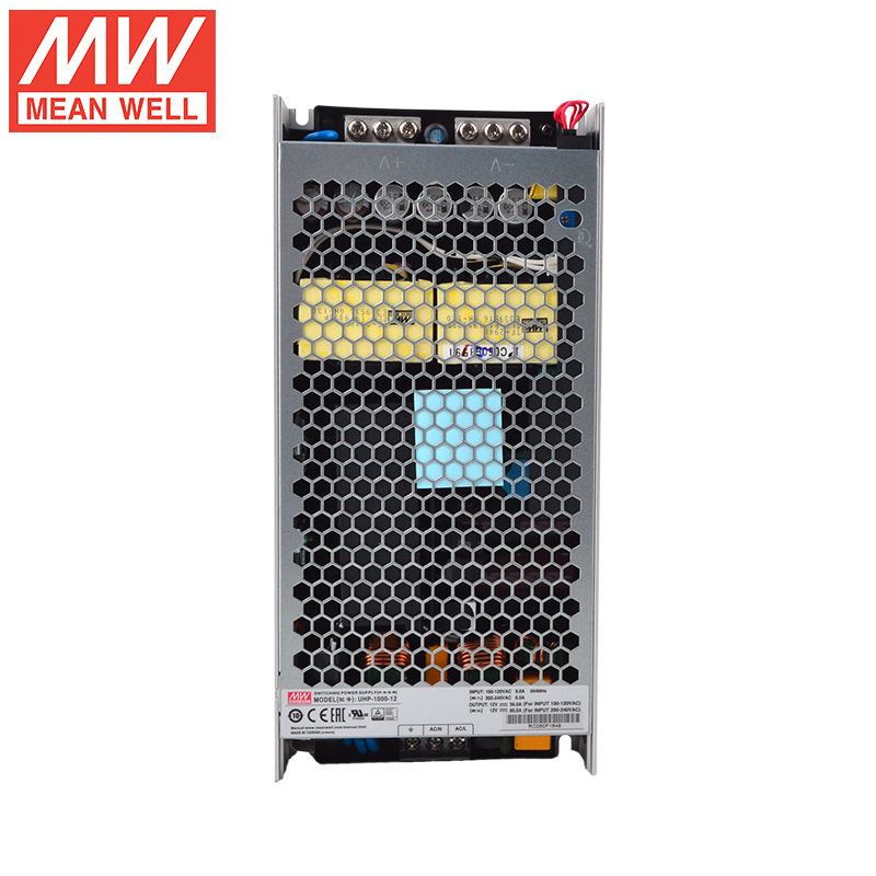 UHP-1000-12 Meanwell 12V DC Power Supply PFC Switch Mode Funless UHP-1000-12 Meanwell 12V DC Power Supply PFC Switch Mode Funless